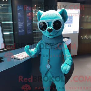Mascot karakter van een...