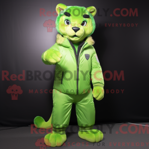 Mascot karakter van een...