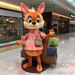 Mascottefiguur van een...