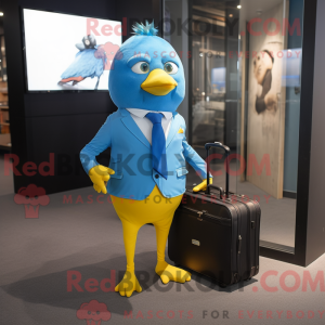 Mascot karakter van een...