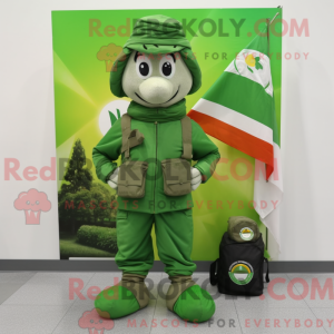 Maskot karakter av et...