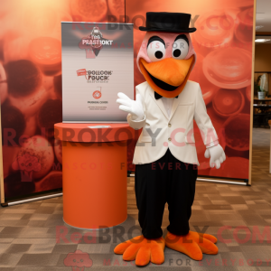 Mascottekarakter van een...