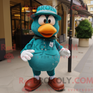 Postava maskota Teal...