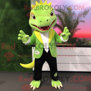 Mascot character of a Lime...