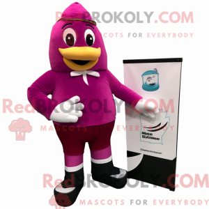 Mascot character of a...
