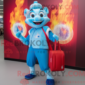 Mascot karakter van een...