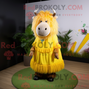 Mascot character of a Lemon...
