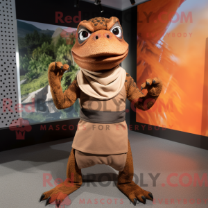 Personnage mascotte d un...