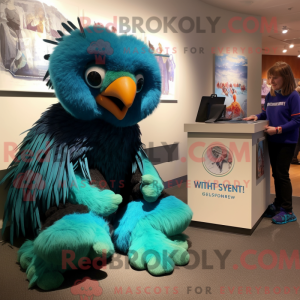 Mascot karakter van een...