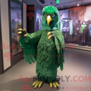 Maskotkarakter przez Green...