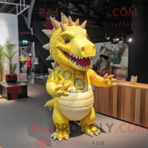 Mascot karakter van een...