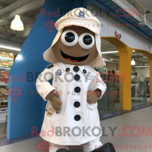Mascot character of a Cream...