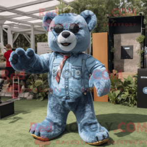Mascottefiguur van een...