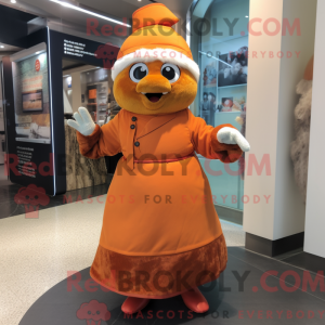 Mascot character of a Rust...