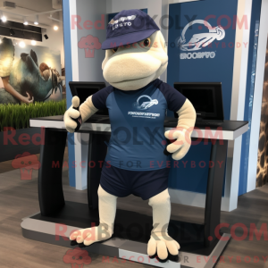 Mascot karakter van een...