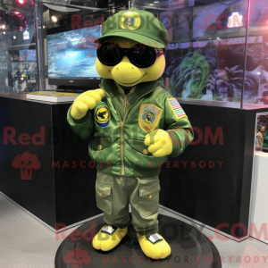 Mascottefiguur van een...