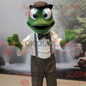 Mascottefiguur van een...