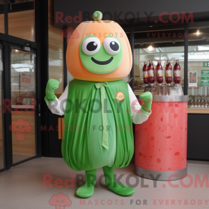 Maskot-karakter av en...