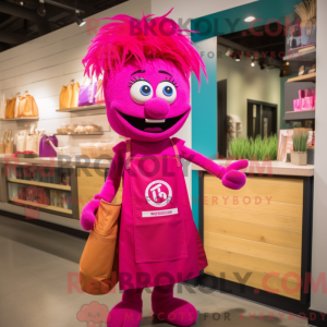Mascot character of a...