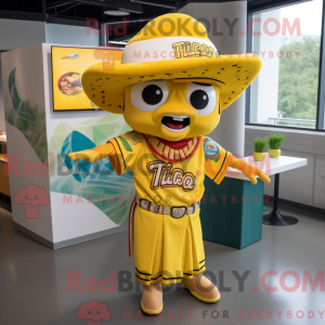 Maskottchen eines Yellow...