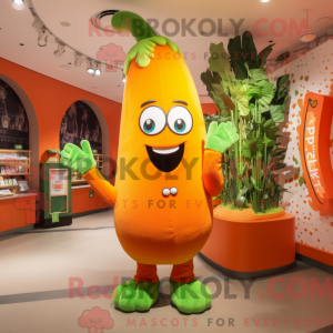 Mascot karakter van een...
