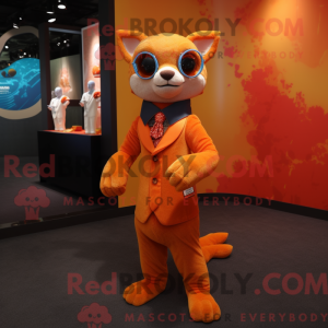 Mascot character of a...