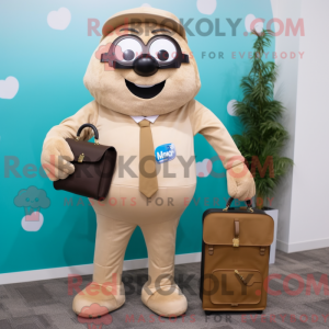 Personnage mascotte d un...