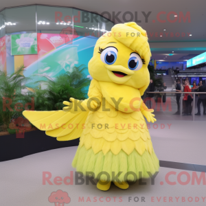 Mascot karakter van een...