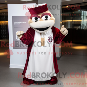Mascot character of a...