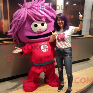 Maskot karakter af en...