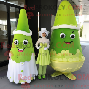 Mascot character of a Lime...
