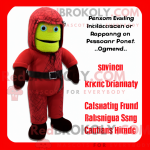 Mascottekarakter van een...