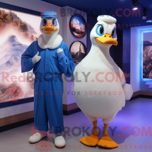 Mascot karakter van een...