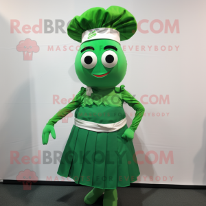 Groene Paella mascotte...