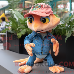 Personnage mascotte d un...