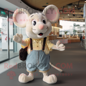 Cream Mouse mascotte...