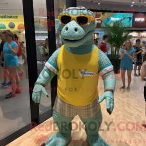 Mascot character of a...