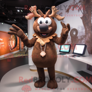Mascot karakter van een...