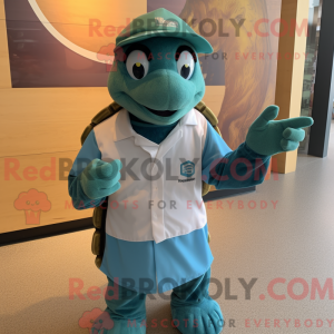 Mascot karakter van een...