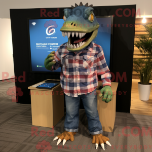 Mascot character of a...