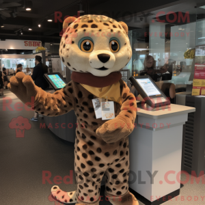 Mascottekarakter van een...