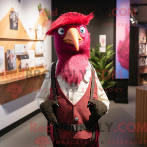 Mascot karakter van een...