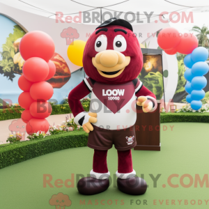 Mascot karakter van een...