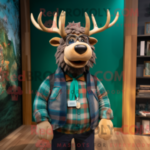 Mascot karakter van een...