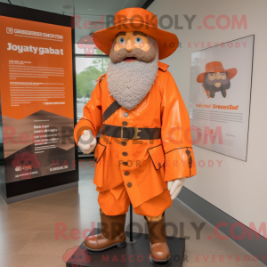Mascottefiguur van een...