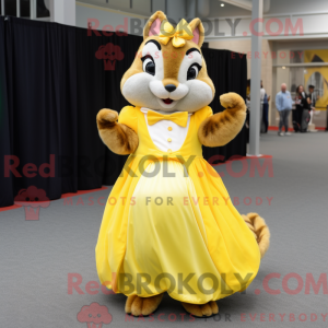 Mascot character of a Lemon...