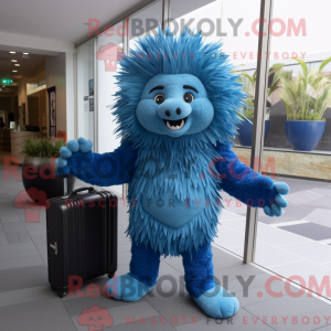 Mascot karakter van een...