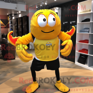Mascot character of a...