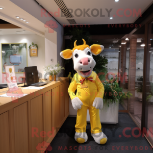 Mascot character of a...
