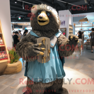 Mascottefiguur van een...